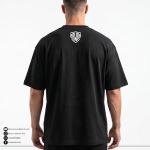 <b>Men's</b> <b>Black</b> T-Shirt Short Sleeve Bear Graphic Print O-Neck Casual Streetwear Design 100% Cotton Jersey T Shirt <b>For</b> Unisex - Product Image 2