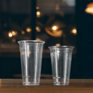 Vasos Desechables Ecológicos de Plástico PP de 16oz/20oz/24oz con Tapa Transparente de 95mm de Diámetro para Té con Leche de Burbujas y Café Helado - Product Image 2