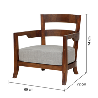 Fauteuil portable moderne OEM en bois massif, étanche et réglable en hauteur, idéal pour villa, salon, bureau à domicile, école - Chaise de salle à manger