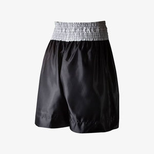 Custom Men's Boxing Shorts with <b>Lace</b> <b>Elastic</b> Waist Solid Pattern Casual Style-Professional MMA & Kickboxing Training Shorts - Product Image 2