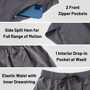 Shorts de sport pour homme en tissu French Terry de qualité supérieure, personnalisables, pour la course à pied et l'entraînement. - Product Image 5