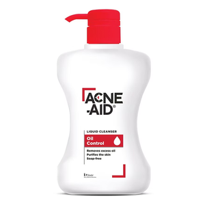 ACNE-AID Limpiador Líquido Control de Grasa y Limpiador Suave para Piel Sensible 100ml 500ml, Loción Hidratante 30ml - Product Image 5