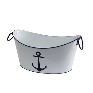 Seau à glace en acier inoxydable au design moderne, refroidisseur à vin, porte-champagne pour les fêtes, les événements et le service au bar - Product Image 6