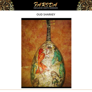 Top Quality Hot Sale Unique Design Luxury Handmade Artistically Mother of Pearl Decorated Musical Instrument Oud Sharkey - Product Image 6