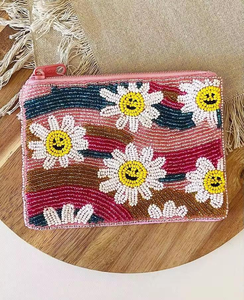 Elegante y Clásico Monedero de Mano con Patrón de Dibujos Animados Bordado a Mano con Cuentas, Portátil, con Soporte para Lápiz Labial, Personalizable - Product Image 5