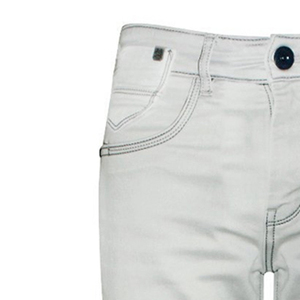 Jeans streetwear personnalisés, coupe hip-hop pour homme, denim, avec logos personnalisés - Product Image 6