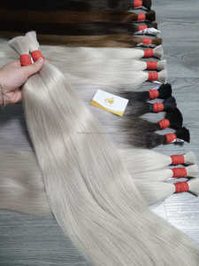 Extensiones de Cabello Humano Vietnamita 100% Virgen Natural Liso de Lujo en Color, Cabello Remy Premium Minh Khang 100g, Mejor Precio - Product Image 3