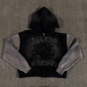 Sudadera con Capucha para Hombre, Otoño 2022, 100% Algodón, Forro Polar Grueso, Antipilling, Estilo Urbano, Ecológica, con Logotipo Personalizado Bordado - Product Image 6