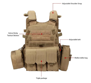 บริการรับผลิตเสื้อกั๊กยุทธวิธีตามสั่ง (OEM) สำหรับผู้ค้าปลีกอุปกรณ์กลางแจ้ง ลูกค้าแบรนด์ส่วนตัว และตลาดส่งออกระหว่างประเทศ - Product Image 4