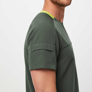 Hospital Medical Men <b>Doctor</b> Scrub Suits for Stretchy Men Wear Scrubs Nursing Surgical Uniforms <b>Sets</b> for Men - Product Image 6