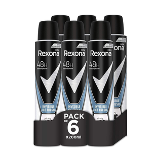 Ensemble de 3 Déodorants Anti-transpirants Rexona Invisible Aqua en Spray pour Femmes 150 ml / 5,07 oz - Product Image 6
