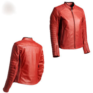 Veste de moto en cuir élégante pour femmes, nouvelle collection, hiver, automne, coupe-vent, grande taille, haute qualité, prix bas, vestes de moto - Product Image 6
