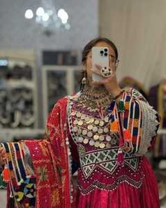 2026 Afghan Kuchi <b>Dress</b> With Handmade Tribal Traditional Embroidered <b>Dress</b> for Women Afghan Kuchi Festival Casual <b>Dresses</b> - Product Image 2