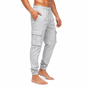 Multi Pocket Workwear <b>Trouser</b> Design With Side Pockets Soft Breathable Fabric Relaxed Fit and Everyday Streetwear <b>Cargo</b> <b>Trousers</b> - Product Image 2