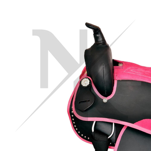 Premium Horse Riding Equipment Professional Ranch Saddle Western Horse Riding Leather Tack Set Genuine Cowhide Saddle OEM - Product Image 2
