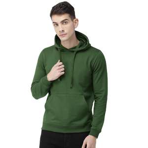 Sudaderas con Capucha para Hombre, 100% Algodón, Transpirables, de Felpa, Manga Larga, Diseño Casual para Otoño y Clima Frío - Product Image 1