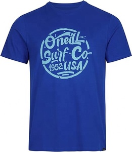 Camiseta de Hombre con Logo Estampado 'Queen of the Birthday King', Cuello Redondo, Manga Corta, Estilo Jersey, Algodón Negro - Product Image 2