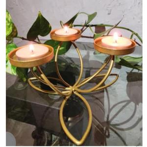 Gold Plated Finishing Metal Votive Holder Classic Style Wedding & Dinner <b>Parties</b> <b>Decoration</b> <b>Tea</b> Light Candle Holder Usage - Product Image 1
