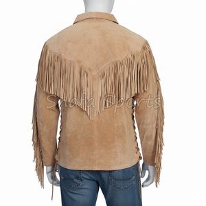 Wholesale Women's Genuine Leather Winter Western <b>Suede</b> <b>Jacket</b> With High Quality Wholesale Cowgirl <b>Jackets</b> For Sale - Product Image 2