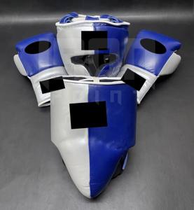 Set de Boxeo Personalizable de Alta Calidad, Protector de Cabeza y Mejillas, Cuero Vacuno 100% Genuino, Acolchado Grueso de 4 Capas, Transpirable - Product Image 2