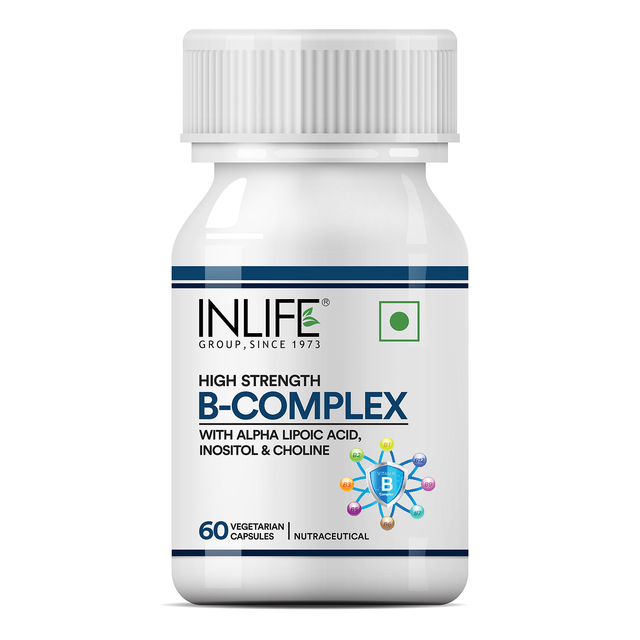 GMP Certified B‑Complex Wellness Capsules with Folic Blend, Inositol & Choline – 60 Capsules OEM Private Label