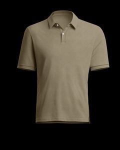 Ropa de Golf Personalizada al por Mayor, Camiseta de Golf de Manga Corta para Hombre, Tejida, Sólida, Antiarrugas, de Alta Calidad, con Bordado - Product Image 2