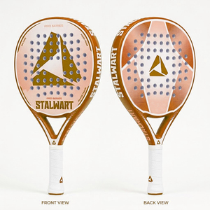 Stalwart <b>Pickleball</b> Paddle Standard Shape 40-Hole Honeycomb Core Anti-Slip Handle Adult Training Equipment - Product Image 5