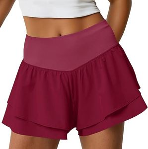 Shorts de course décontractés pour femmes, séchage rapide, pour le sport, le jogging, la gym et la course à pied - Product Image 5