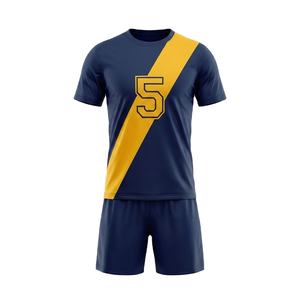 Uniformes de Fútbol Personalizados por Sublimación OEM, Conjuntos de Camisetas de Fútbol Transpirables para Equipos, Venta al Por Mayor de Ropa Deportiva para Hombre Directo de Fábrica - Product Image 1