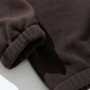 Men's Customized Half <b>Zipper</b> <b>Sweatshirt</b> Latest Design Fleece in Solid Pattern for Winter Wholesale With OEM Service - Product Image 6