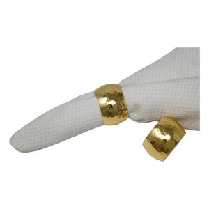 Anillo de Servilleta de Aluminio Metálico, Diseño Floral, Duradero, Hebilla de Fruta Roja, Decoraciones para Fiestas, Bodas y Año Nuevo - Product Image 5