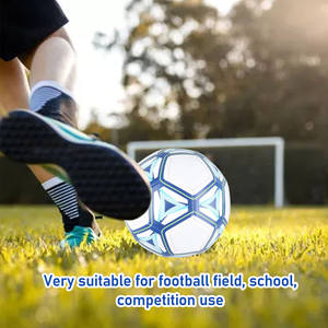 Football Training Match Made Of PVC Soccer Ball For Unisex Adults Sports Training Hot Selling <b>Product</b> Soccer Ball - Product Image 6