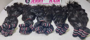 Extensiones de Cabello Humano Remy Indio Sin Procesar de 10 a 32 Pulgadas, Más Vendidas, con Ondas Naturales y Rizos, en Oferta - Product Image 5