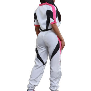 Conjunto de Pantalones Cortos y Chaqueta Cortavientos de Nailon Ligero, Personalizado al por Mayor, a la Moda, Talla Grande, para Mujer, 2 Piezas - Product Image 6