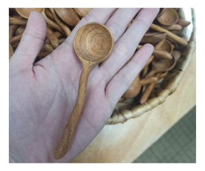 Cucharas de Madera en Forma de Corazón, Cucharas de Amor Talladas en Madera de Acacia, Listas para Regalo de Boda, Día de San Valentín, Día de la Madre, Inauguración de Casa, Café - Product Image 1