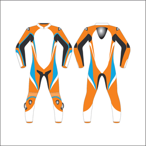 ชุดแข่งรถมอเตอร์ไซค์แขนยาวสำหรับผู้ชาย สีน้ำเงินขาว พิมพ์ลายแบบ Sublimation แห้งเร็ว ผลิตจากผ้า Spandex ไนลอนไร้รอยต่อ บริการ OEM - Product Image 6