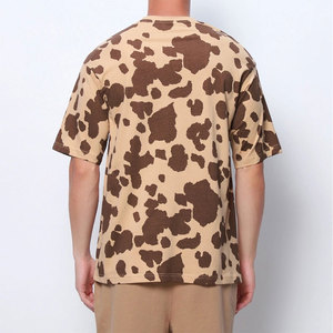 Camiseta de Alta Calidad para Hombre, Corte Regular, Cuello Redondo, Manga Corta, Transpirable, Ligera, Estampada, de Poliéster y Algodón - Product Image 3