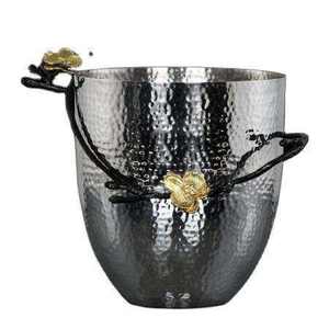 Cubo de hielo con cabeza de ciervo de metal, diseño redondo vintage, resistente al óxido, enfriador de bebidas para fiestas. - Product Image 2