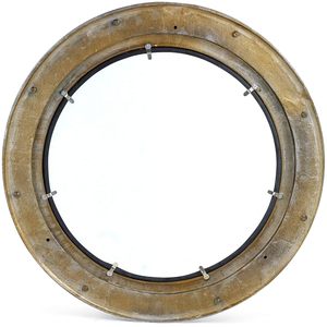 Premium Gold Finish Round Porthole <b>Window</b> Frame Decorative Nautical Ship <b>Window</b> Marine Style <b>Wall</b> Decor Circular <b>Window</b> Frame - Product Image 6