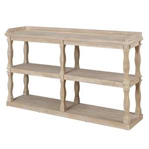 Handcrafted Antique Style <b>Narrow</b> Solid Wood <b>Console</b> <b>Table</b> with Luxury Finish for Living Room Bedroom Dining Room Home Decor - Product Image 4