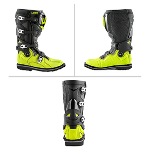 Nouvelles bottes de moto <span class=keywords><strong>enduro</strong></span> tout-terrain 2026 <span class=keywords><strong>pour</strong></span> hommes avec protection de tibia en TPU et quatre boucles métalliques - Product Image 6