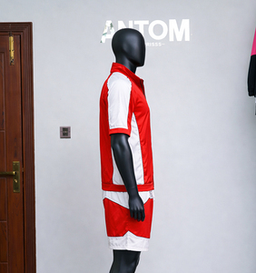 Custom Printing Two Piece Zip Up Cargo Shorts And Short Sleeve Jacket <b>Sets</b> Polyester Nylon Windbreak Shorts <b>Set</b> Tracksuit Men - Product Image 3