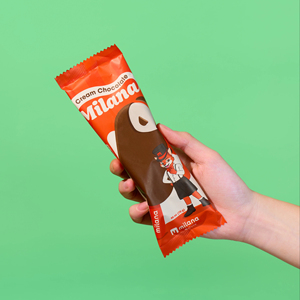 Barra de Helado Cubierta de Chocolate con Capa Crujiente, Gelato de Leche Cremoso, Postre Congelado de Alta Calidad, Proveedor OEM - Product Image 1