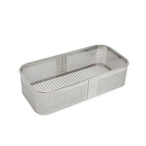 High Quality Silver Stainless Steel Wire <b>Mesh</b> Sterilization <b>Baskets</b> Holloware Manual Power Source CE Certified BY Blush Surgical - Product Image 6