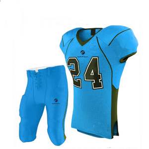 Servicio OEM, Último Estilo, Uniformes de Fútbol Americano para Adultos, Conjuntos de Manga Corta, 100% Poliéster, Uniformes de Fútbol Personalizables - Product Image 5