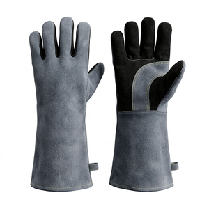 Gants de travail Maxi Tough en cuir de vachette pleine fleur, chauds pour l'hiver, résistants à la chaleur, pour la soudure, pour chauffeurs, gants de protection de sécurité - Product Image 1
