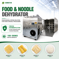 Industriële warmtepomp noedel droger 100-300kg, automatische commerciële pasta droogmachine voor verse noedels, voedselverwerking