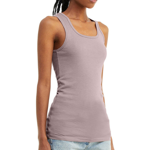 Vêtements de sport, débardeurs grande taille pour femmes, best-sellers, prix de gros, logo personnalisé et couleur unie, confortables - Product Image 3