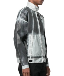100% Polyester Panel Work <b>Black</b> Custom Street Wear <b>Windbreaker</b> Jacket Breathable Windproof <b>Windbreaker</b> Jacket - Product Image 4