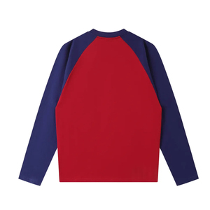 เสื้อยืดแขนยาวทรงแร็กแลน คอเต่า ผู้ชาย ผ้าฝ้าย เรียบง่าย สไตล์ลำลอง ล้างสีแบบแอซิดวอช พิมพ์ลายสกรีน โลโก้สั่งทำ แบรนด์ส่วนตัว รับผลิตแบบ OEM ODM - Product Image 2